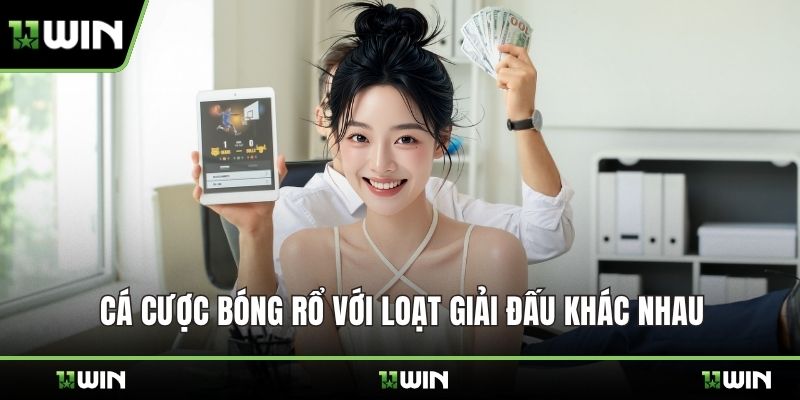 Cá cược bóng rổ với loạt giải đấu khác nhau