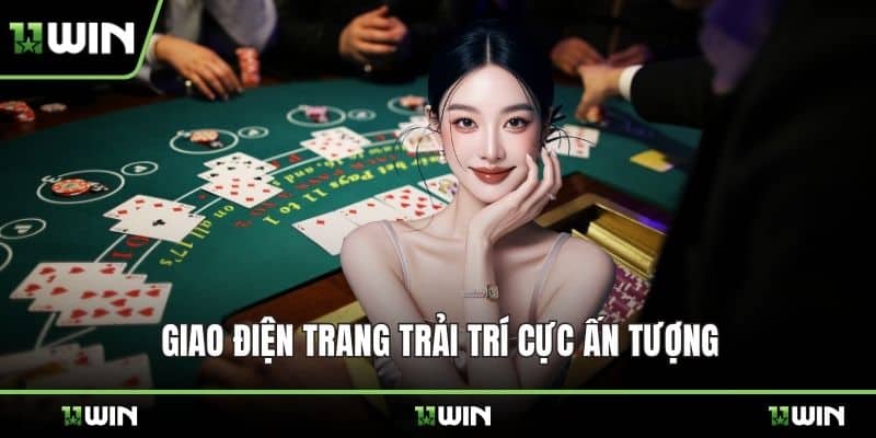 Giao điện trang trải trí cực ấn tượng
