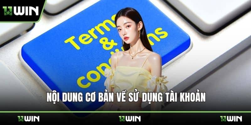 Nội dung cơ bản về sử dụng tài khoản