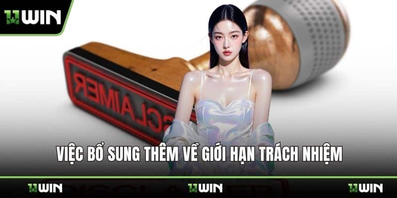 Việc bổ sung thêm về giới hạn trách nhiệm